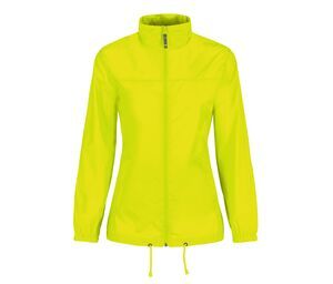 B&C BC302 - Cortavientos Mujer Sirocco Ultra Yellow