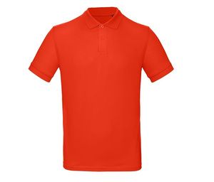 B&C BC400 - Camiseta polo inspire para hombre Fire Red