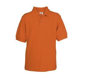 B&C BC411 - Camiseta Safran para Niños Pumpkin Orange