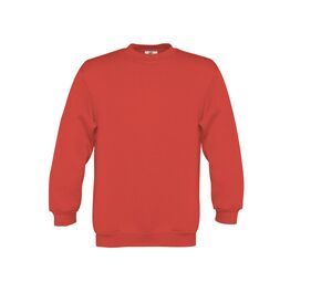 B&C BC501 - Suéter para Niños 80/20 mangas rectas 280 PST Rojo