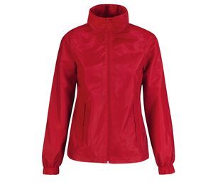 B&C BC601F - Coupe-vent femme doublé tricot Rojo