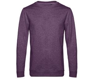 B&C BCU01W - Sudadera cuello redondo Heather Purple