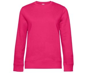 B&C BCW01Q - Sudadera de manga recta 280 reina Magenta Pink