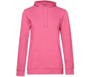 B&C BCW04W - Hoodie # woman Pink Fizz