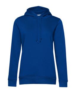 B&C BCW34B - Sudadera orgánica mujer Real Azul