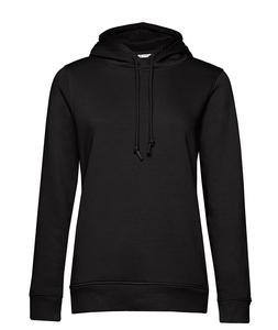 B&C BCW34B - Sudadera orgánica mujer Black Pure