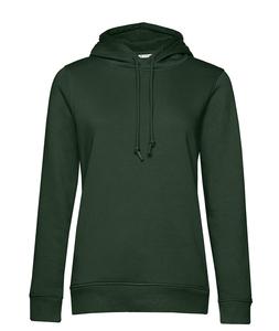 B&C BCW34B - Sudadera orgánica mujer Verde bosque