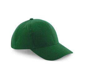 Beechfield BF065 - Pro-Style Heavy Brushed Gorra Algodón Verde bosque