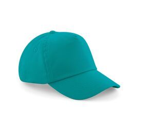 Beechfield BF10B - Gorra Original para Niños de 5 Paneles Esmeralda