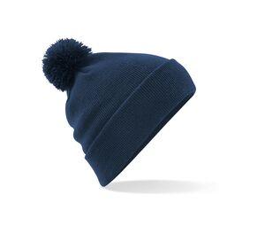 Beechfield BF426 - Gorro con pompones French marino