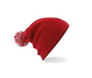 Beechfield BF450 - Gorro Snowstar Classic Red / White