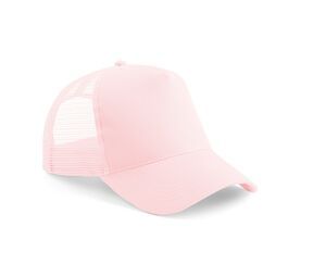 Beechfield BF640 - Gorra Trucker Pastel Pink / Pastel Pink