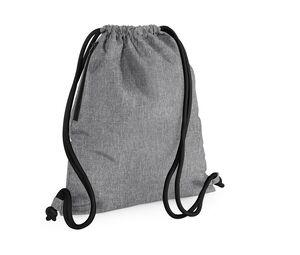 Bag Base BG110 - Bolsa Gymsac Premium Grey Marl/Black