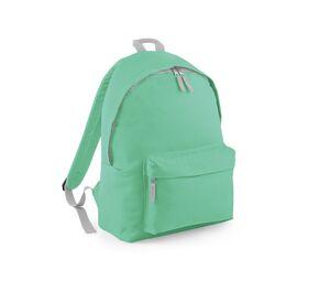 Bag Base BG125 - Mochila Fashion Mint Green/ Light Grey