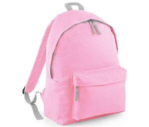 Bag Base BG125J - Mochila Moderna para Niños. Classic Pink/ Light Grey