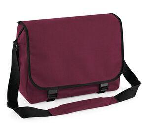 Bag Base BG210 - Bolso Mensajero Burgundy