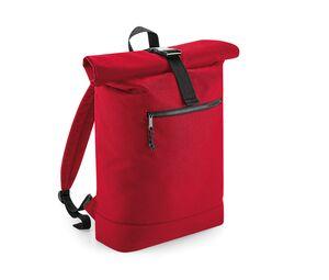 Bag Base BG286 - Mochila con cierre enrollable hecha de material reciclado Classic Red