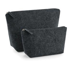 Bag Base BG724 - Bolsa de accesorios de fieltro Charcoal Melange