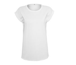 Build Your Brand BY021 - Camiseta mujer BY021 White