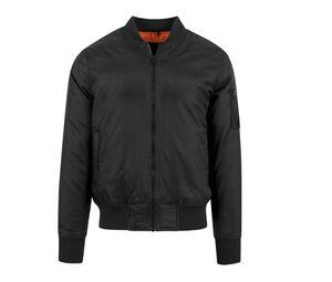 Build Your Brand BY030 - Chaqueta bomber BY030 Black