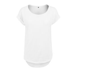 Build Your Brand BY036 - Camiseta larga de mujer BY036