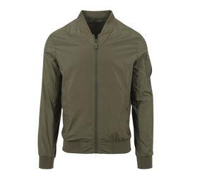 Build Your Brand BY045 - Chaqueta bomber para hombres BY045