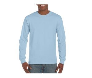 camiseta algodon manga larga gildan