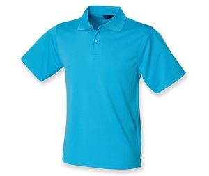 Henbury HY475 - Camiseta Polo Coolplus® Turquesa