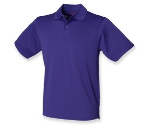 Henbury HY475 - Camiseta Polo Coolplus® Bright Purple