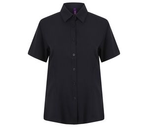 Henbury HY596 - Camisa transpirable para mujer HY596 Azul marino