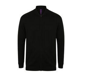 Henbury HY718 - Bomber estilo chaleco HY718 Black