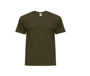 JHK JK155 - Camiseta de cuello redondo hombre 155 Caqui