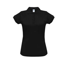 JHK JK211 - Polo piqué mujer 200 Black