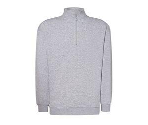 JHK JK298 - Sudadera cremallera cuello JK298 Ash Grey