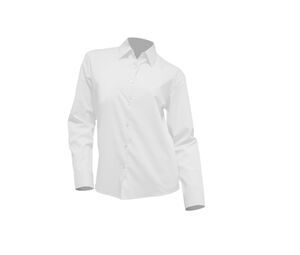 JHK JK601 - Camisa Oxford de mujer White