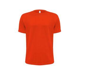JHK JK900 - Camiseta deportiva para hombre varios colores Orange Fluor