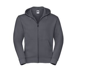 Russell JZ266 - Sudadera con Capucha y Cremallera Convoy Grey