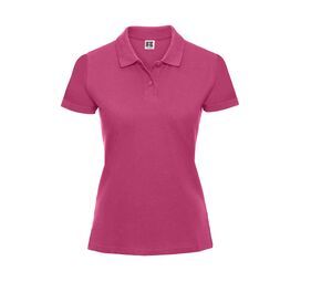 Russell JZ69F - Camiseta polo Piqué para mujer Fucsia