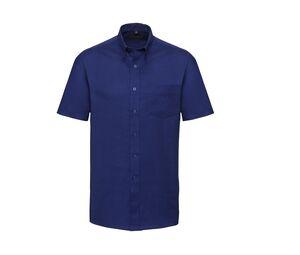 Russell Collection JZ933 - Camisa manga Corta Easy Care Oxford