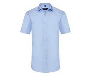 Russell Collection JZ961 - Camisa de Hombres Ultimate Stretch Bright Sky