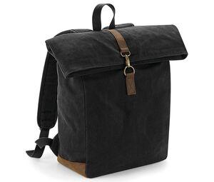 Quadra QD655 - Mochila tradicional de tela de aceite
 Black