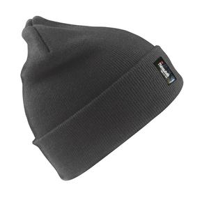 Result RC033 - Sombrero de Esquí Lanudo Con Aislamiente Thinsulate ™ Charcoal