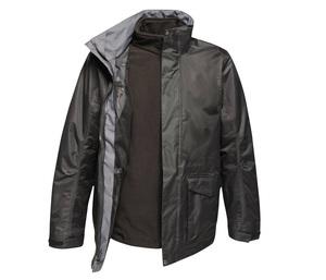 Regatta RGA147 - Parka 3 en 1 respirable Black / Black