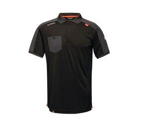 Regatta RGS167 - Polo respirable ofensivo Black