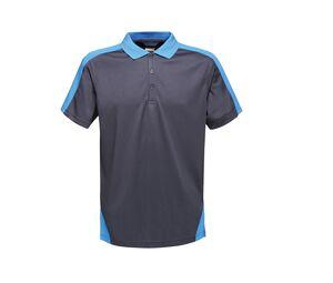 Regatta RGS174 - Polo de contraste Coolweave Navy / New Royal