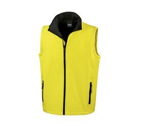 Result RS232 - Chaleco Soft-Shell Printable Para Hombre Yellow / Black