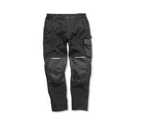 Result RS473 - Pantalón de trabajo slim softshell Black