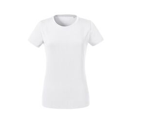 Russell RU118F - Camiseta de peso pesado orgánico para mujeres White