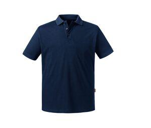 RUSSELL RU508M - Polo organique homme French marino