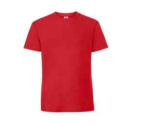 Fruit of the Loom SC200 - Camiseta Ringspun Premium Rojo